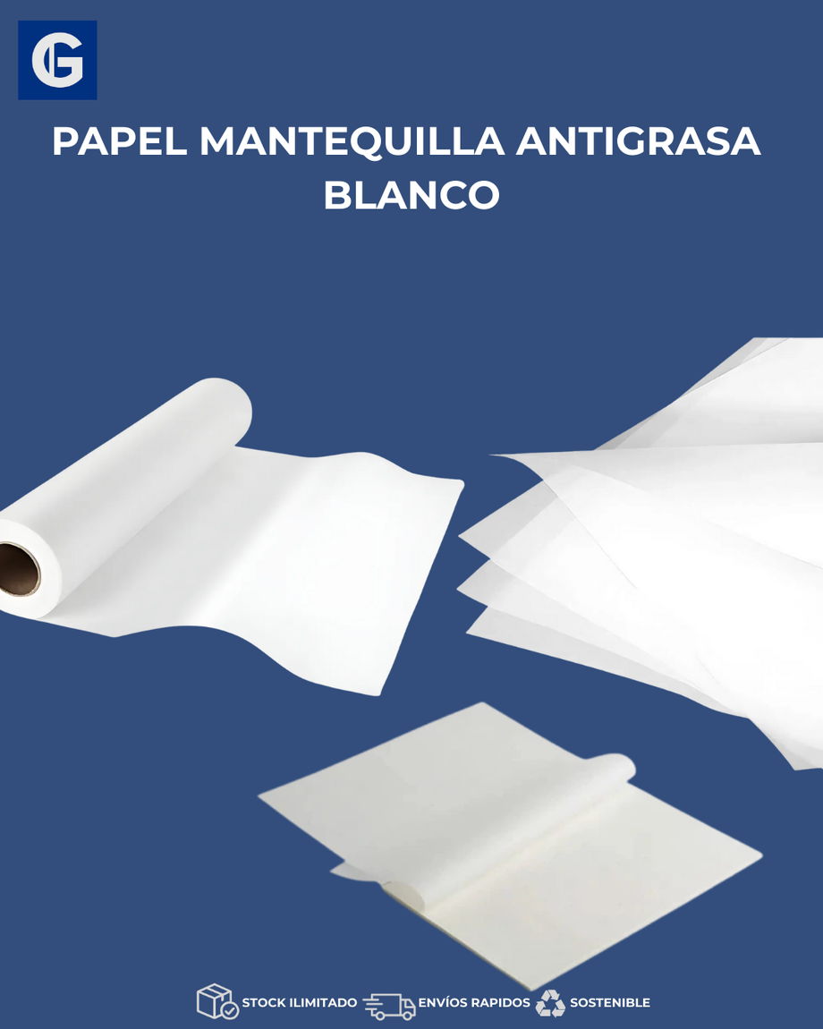 Papel mantequilla antigrasa